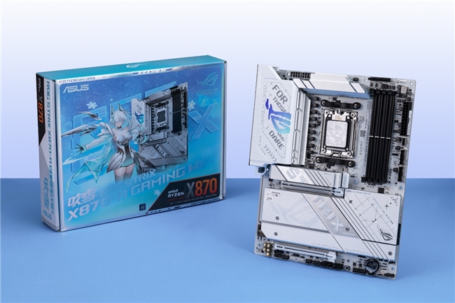 主板可颜可战 潮玩装机首选华硕X870Z890吹雪
